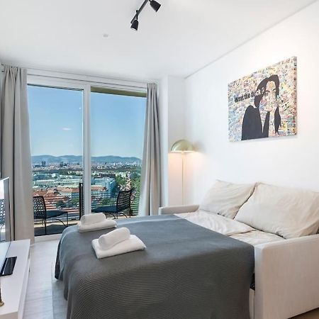 Design Apartment With Amazing View Over Vienna Exterior photo