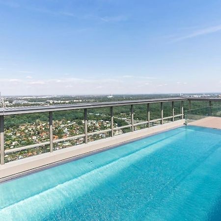 Design Apartment With Amazing View Over Vienna Exterior photo